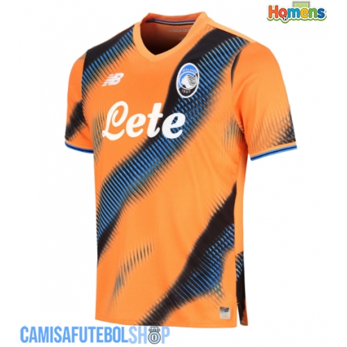 Camisa de time de futebol Atalanta Replicas 3º Equipamento 2025-26 Manga Curta